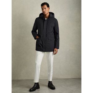 REISS LUCAN Hooded Zip Through Padded Jacket